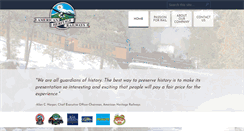 Desktop Screenshot of americanheritagerailways.com